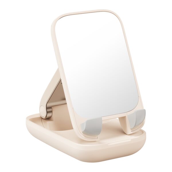 Baseus Seashell Series Folding Phone Stand with Built-In Mirror - Image 7