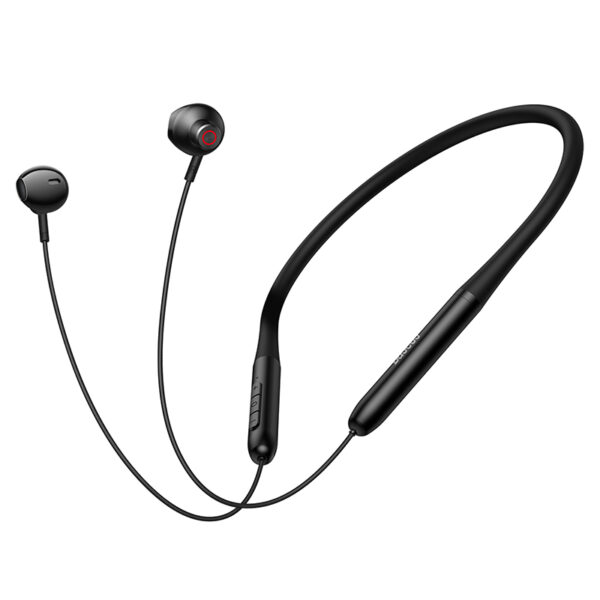 Baseus Bowie P1 Half In-ear Neckband Wireless Earphones Black - Image 4
