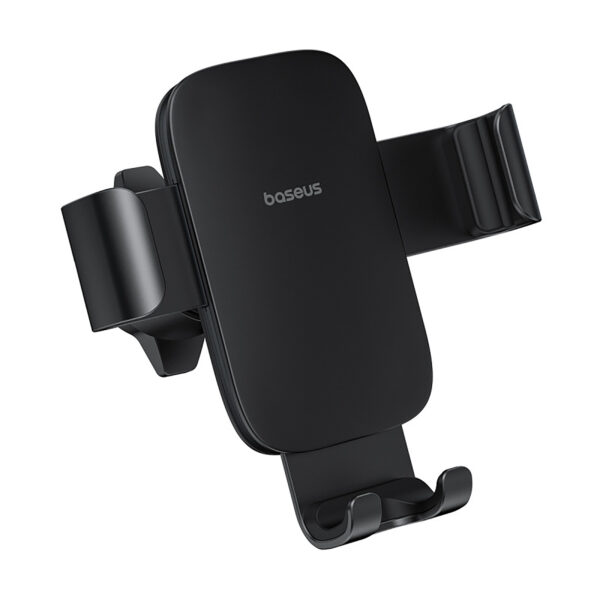 Baseus Metal Age 3 Gravity Car Mount (Air Vent Version) Cluster - Black - Image 2