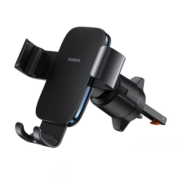 Baseus Metal Age 3 Gravity Car Mount (Air Vent Version) Cluster - Black - Image 5