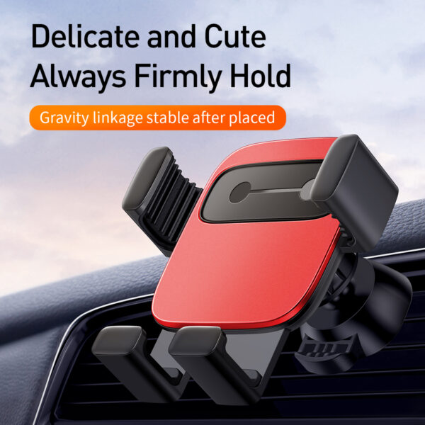 Baseus Cube Gravity Vehicle-mounted Holder Black - Image 6