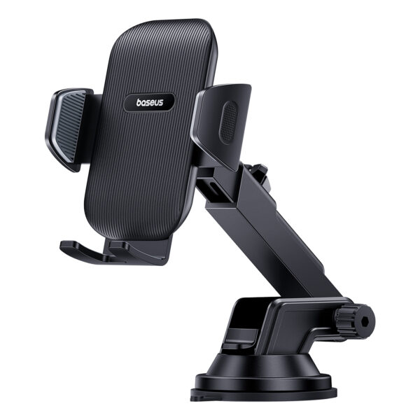 Baseus UltraControl Go Series Clamp-Type Phone Holder (Suction Cup Version) - Cluster Black - Image 4