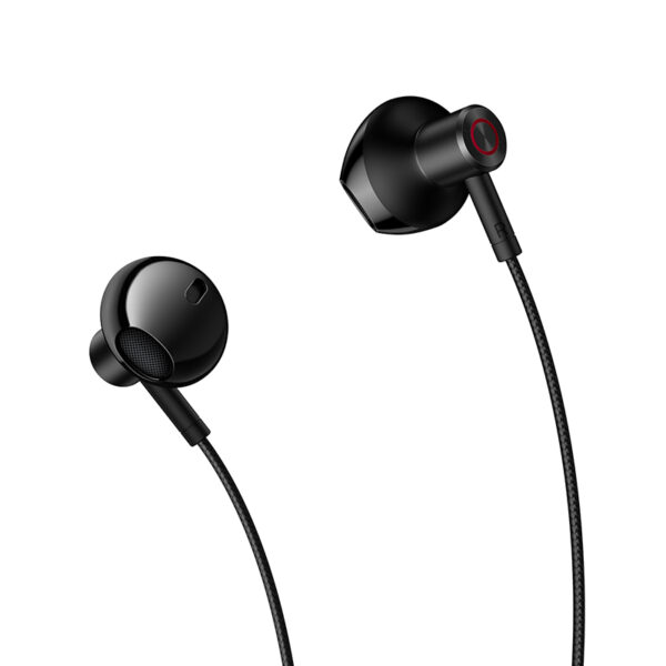 Baseus Bowie P1 Half In-ear Neckband Wireless Earphones Black - Image 2