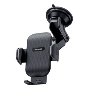 Baseus UltraControl Go Series Clamp-Type Phone Holder (Suction Cup Version) - Cluster Black