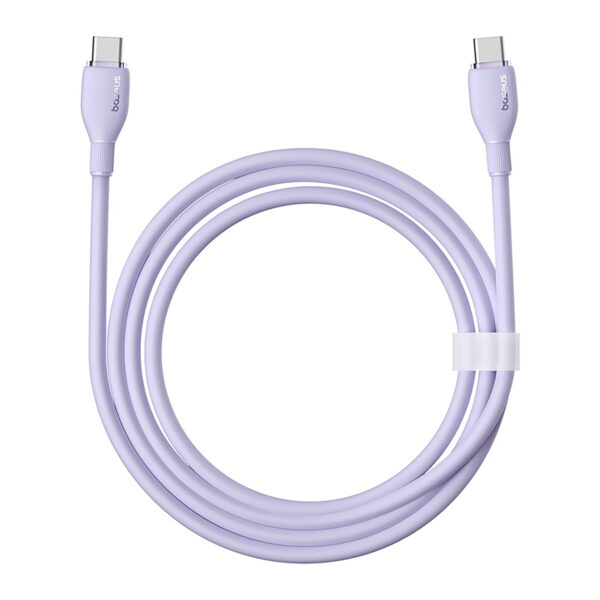 Baseus Pudding Series Fast Charging Cable USB to Type C 100W 2m Nebula purple - Image 4