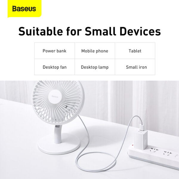 Baseus Superior Series Fast Charging Data Cable USB to Type-C 66W 1M White - Image 2