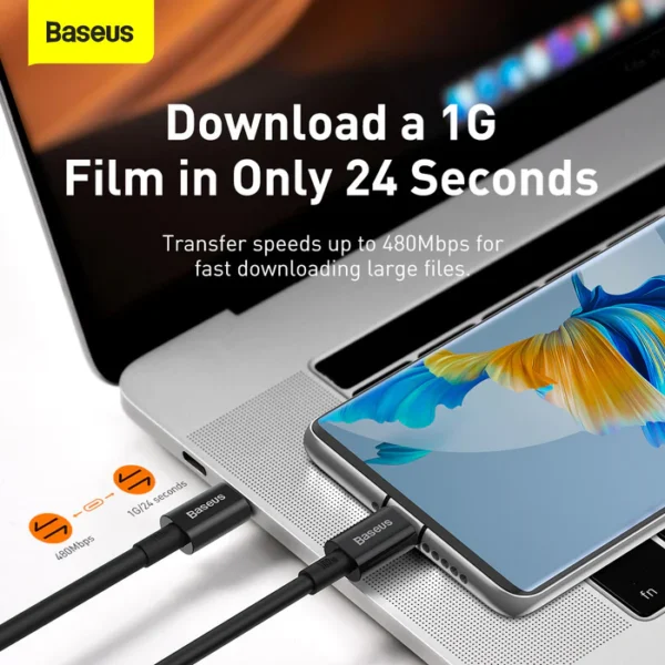 Baseus Superior Series Fast Charging Data Cable Type C to Type C 100W - Image 8