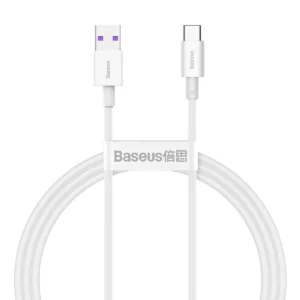 Baseus Superior Series Fast Charging Data Cable USB to Type-C 66W 1M White