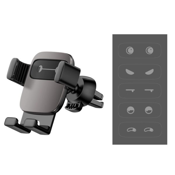 Baseus Cube Gravity Vehicle-mounted Holder Black - Image 2