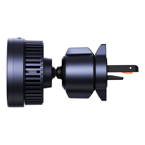 Baseus MagPro Series Magnetic Wireless Charging Car Mount Air Vent Version 15W Qi2.0 Cosmic Black - Image 4