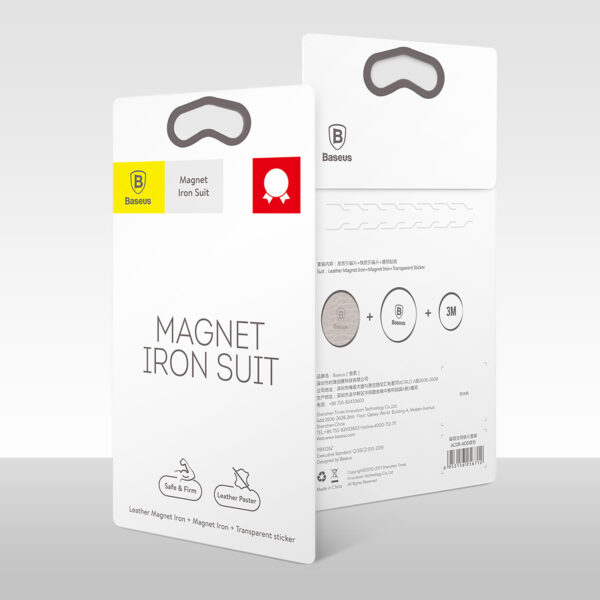 Baseus Magnet Iron Suit - Silver - Image 6