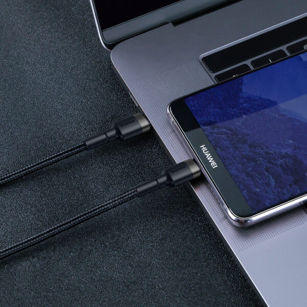 Baseus Cafule Series Fast Charging and Data Cable Type C to Type C 60W 1M Black - Image 5