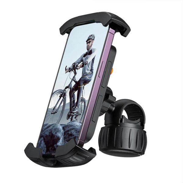 Baseus QuickGo Series Bike Phone Mount Cluster Black - Image 4